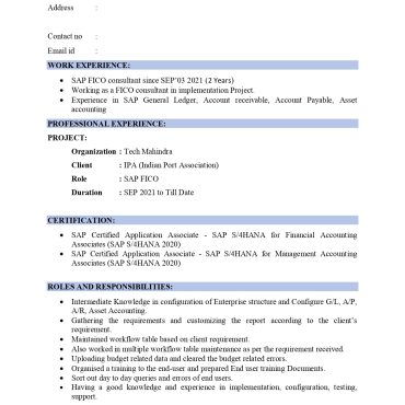 13709-SAP FICO