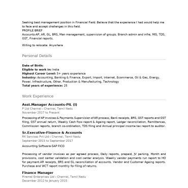 14891-Assistant Manager