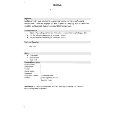 16053-Accountant Fresher