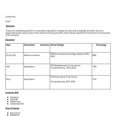 16054-Accountant Fresher