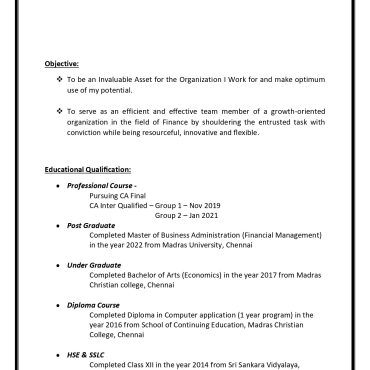 14392-Semi Qualified Professional