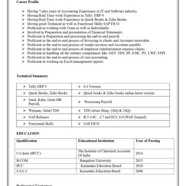 13949-Semi Qualified Professional