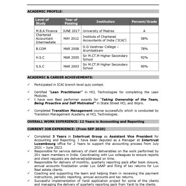 13929-Semi Qualified Professional