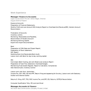 14399-Finance Manager