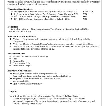 14327-Business Administration Fresher