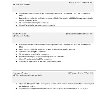 17153-CWA/CS Experienced