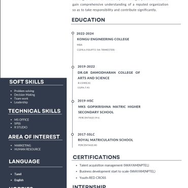 16028-Business Administration fresher