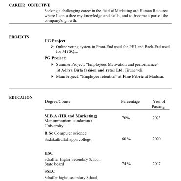 13947-Business Administration Fresher