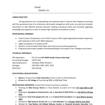 13919-SAP FICO