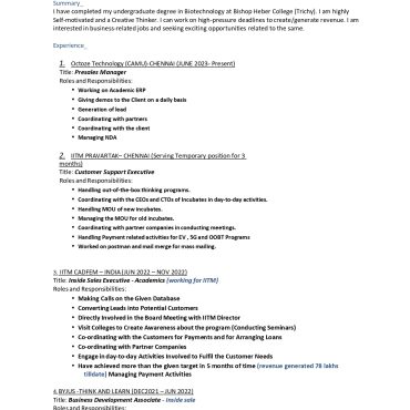 13805-Customer Support Executive/Sales Executive