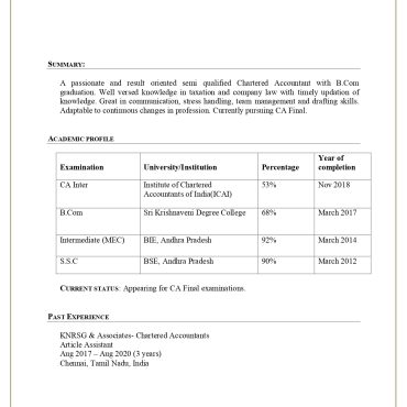 14355-Semi Qualified Professional