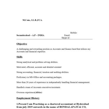 17186-CWA/CS Experienced