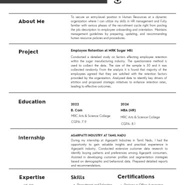 14169-Business Administration Fresher