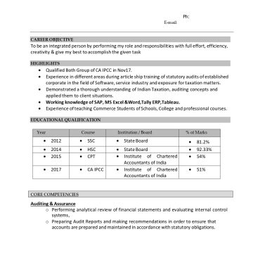 13662-Audit Manager / Semi Qualified Professionals