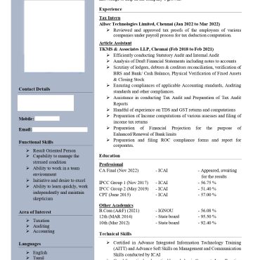 17480-Semi Qualified Professional