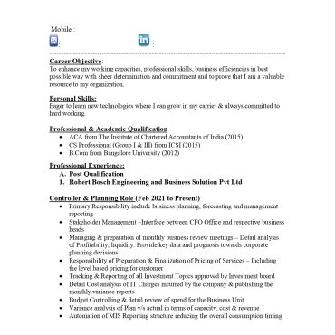 17427-Semi Qualified Professional