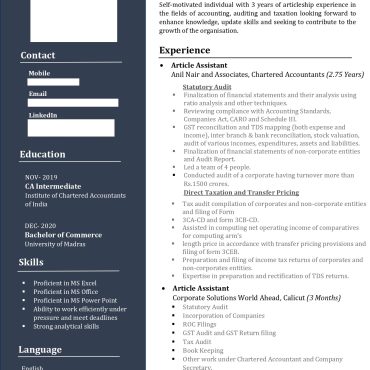 17487-Semi Qualified Professional