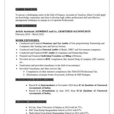 17455-Semi Qualified Professional