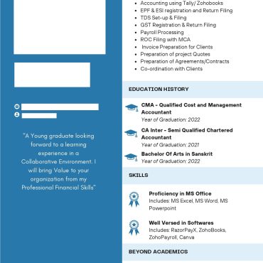 17517-Semi Qualified Professional