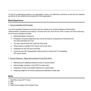 17449-Semi Qualified professional