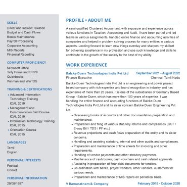 17497-CWA/CS Experienced