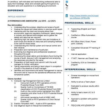 17566-Semi Qualified Professional