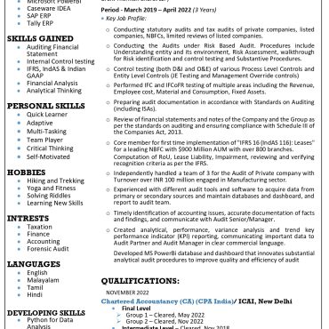 17586-CWA/CS Experienced