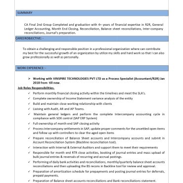17490-Semi Qualified Professional
