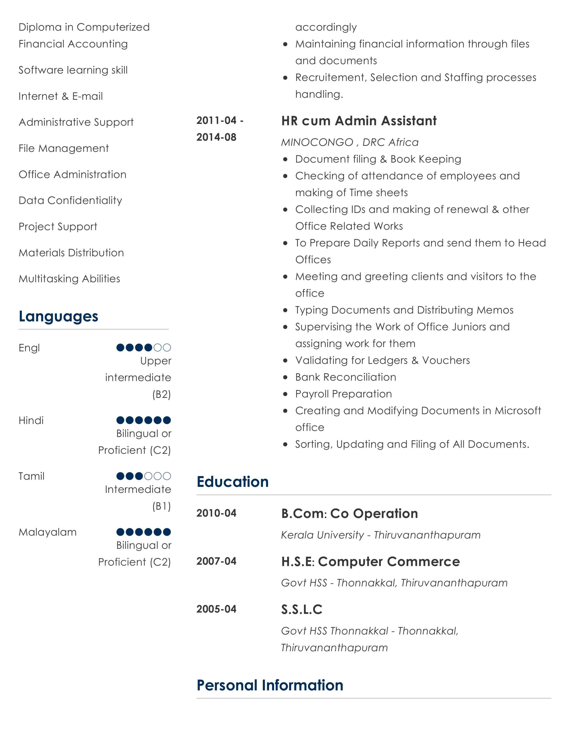18001- HR Cum Admin Executive - Image 3