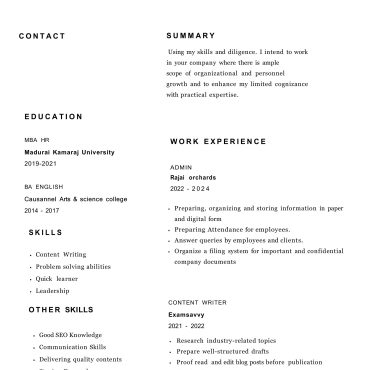 18015 - Admin Executive/Business Administration Experienced