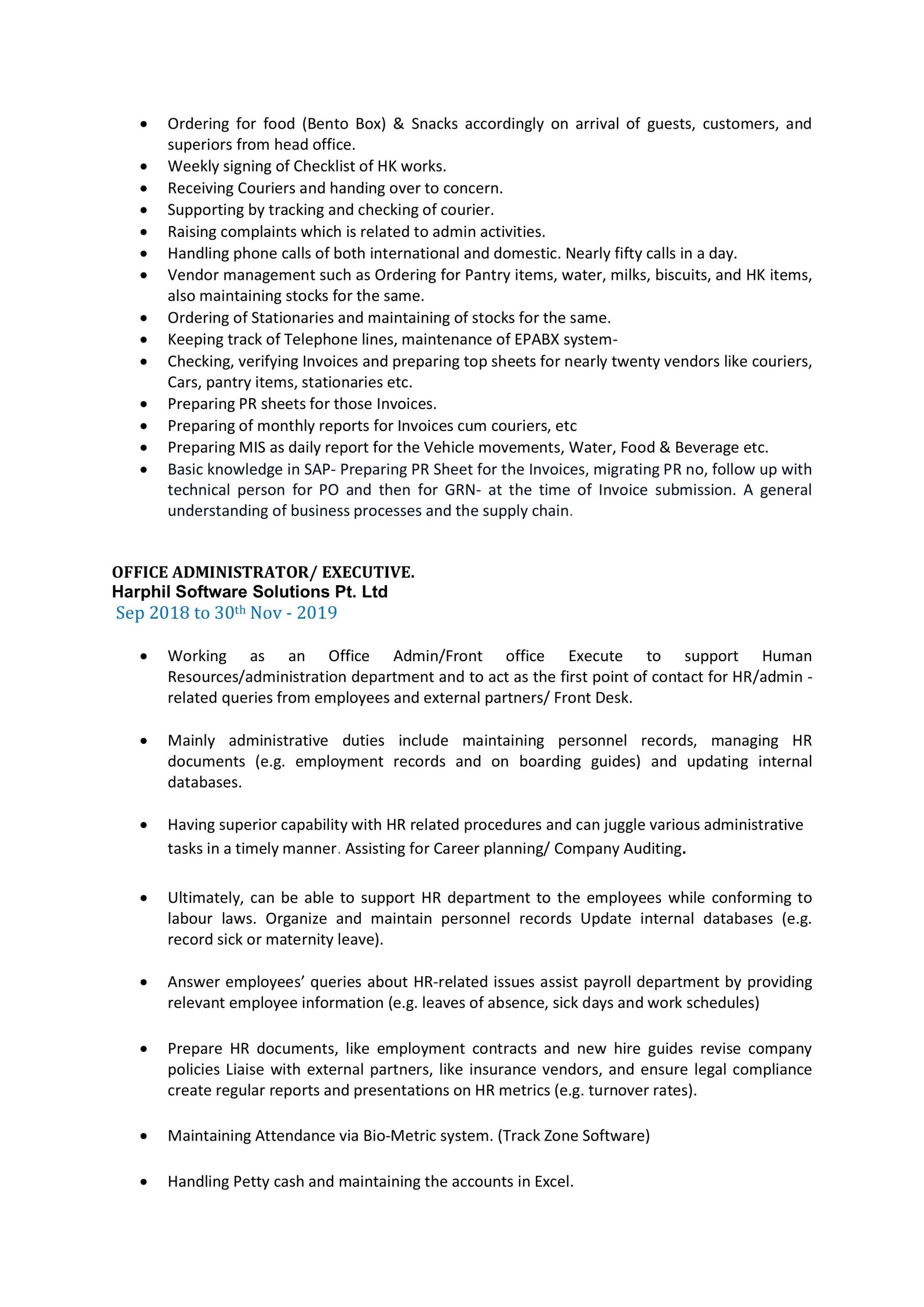 18021-Business Administration Experienced/Admin Executive - Image 5