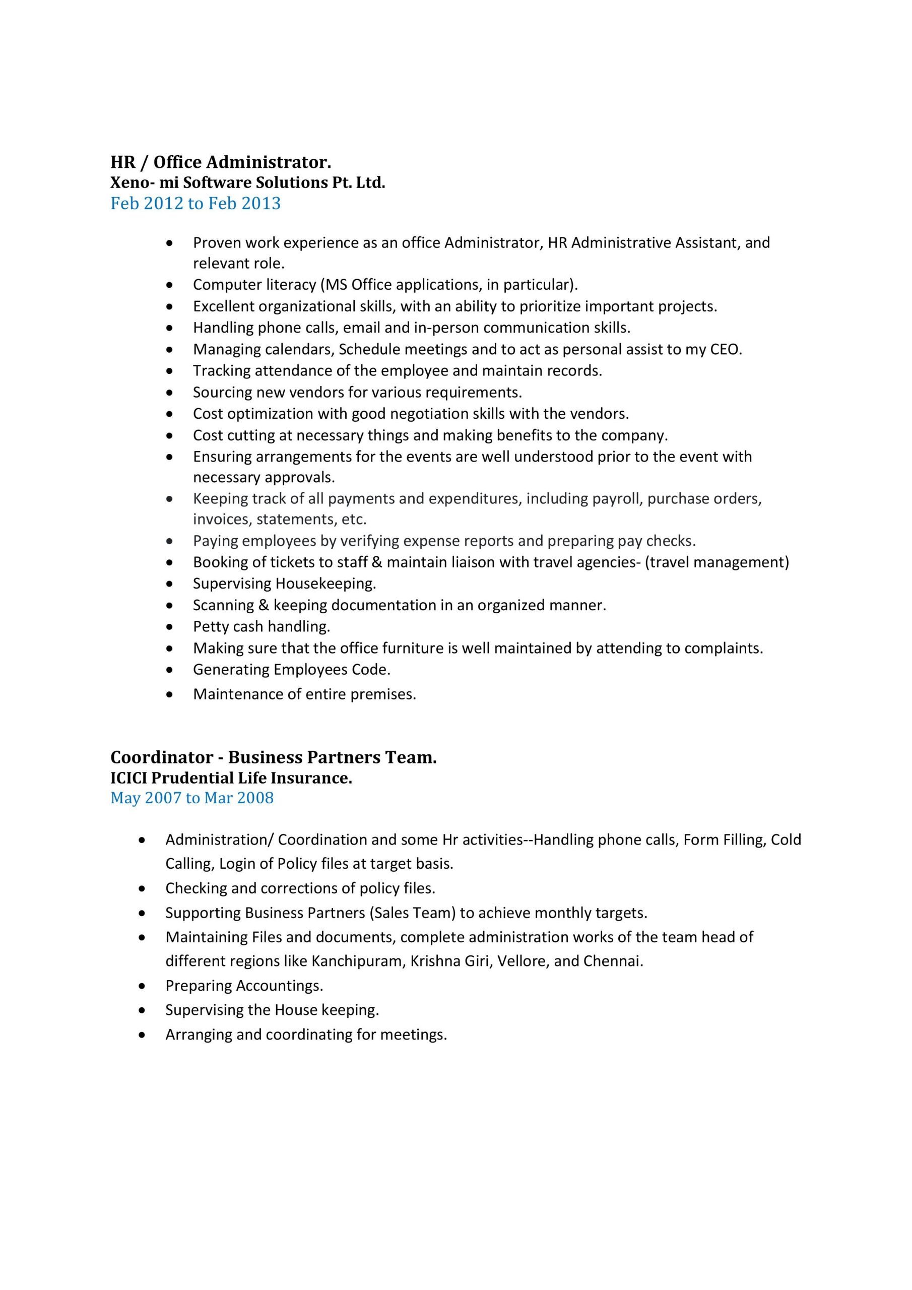 18021-Business Administration Experienced/Admin Executive - Image 6