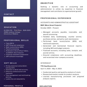 17620-Accounts and Administrative Assistant