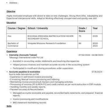 17630-Accountant Fresher