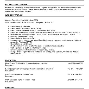 17599-Account Executive