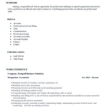 17610-Accountant Fresher